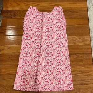Vineyard Vines Pink and White Kids Casual Dress